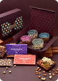Dry Fruits Gift Pack with Chocolate Bars
