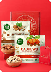 Festive Rays Cashews and Almonds Dry Fruits Hamper