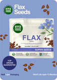 Flax Seeds Resealable Pouch 400gm (200gm x 2 Pack)