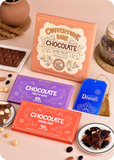 Fruit & Nut and Hazelnut Chocolate Bar