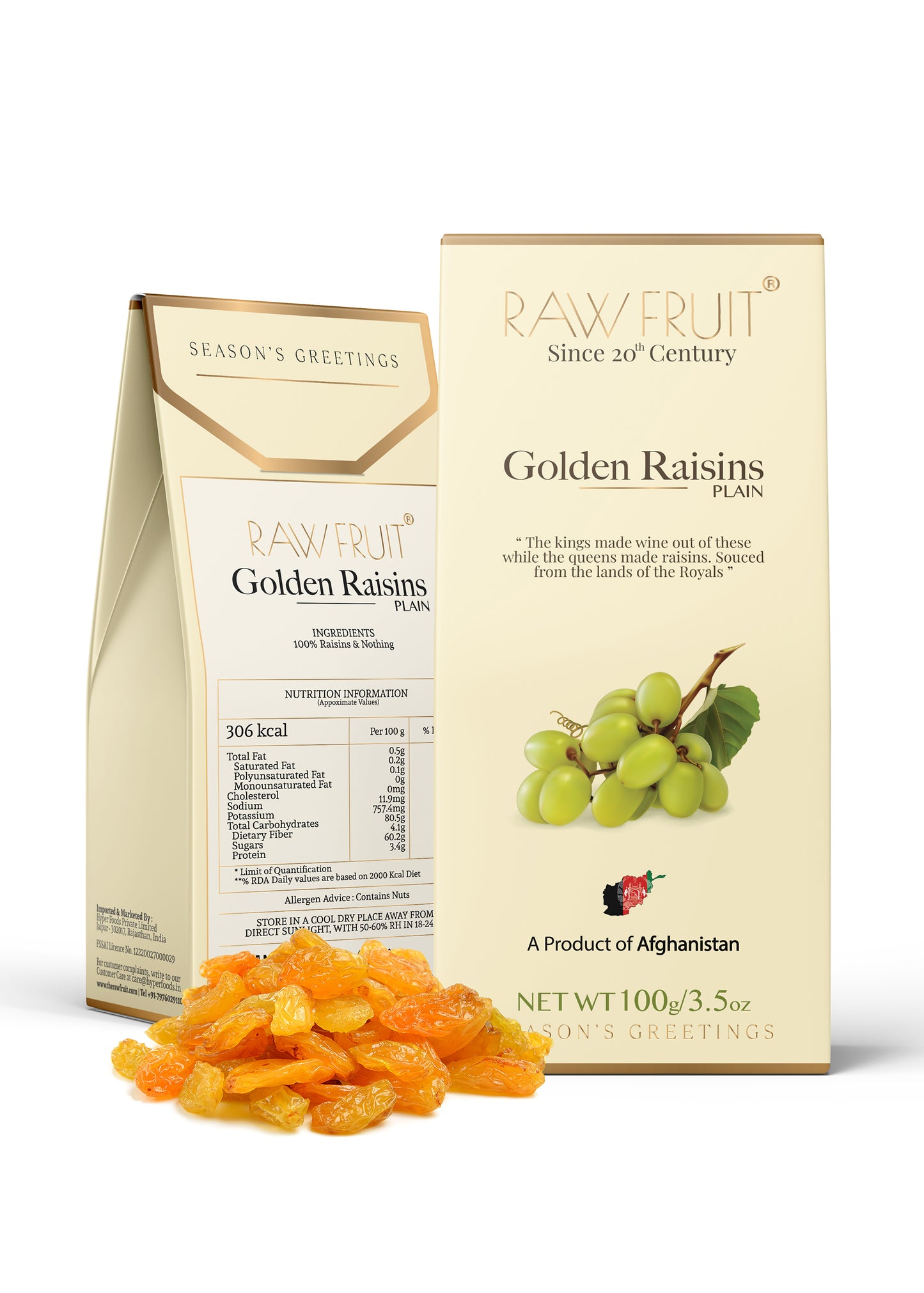 Dry Fruits Combo Pack Cashew, Almond,& Raisins