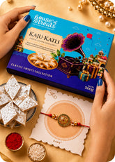 Sweet Celebrations: Kaju Katli with Rakhi