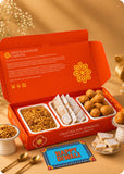 RawFruit Sweets Savoury 500g Gift Pack with Diwali Greeting Card
