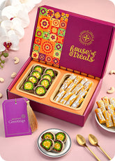 Kesar Roll, Anjeer Chakkar Sweets Combo Gift Pack
