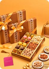 Marzipan Sweets with Dry Fruits, Sweets Pack