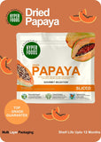 Dried Papaya Sliced Resealable Pouch 200gm