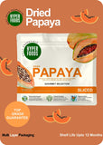 Dried Papaya Sliced Resealable Pouch 400gm (200gm x 2 Pack)