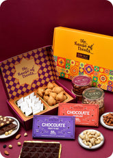 Sweets, Dry Fruits with Chocolate Bars Gfit Pack