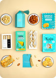Premium Gift Basket: Fragrances, Sweets, Nuts & More