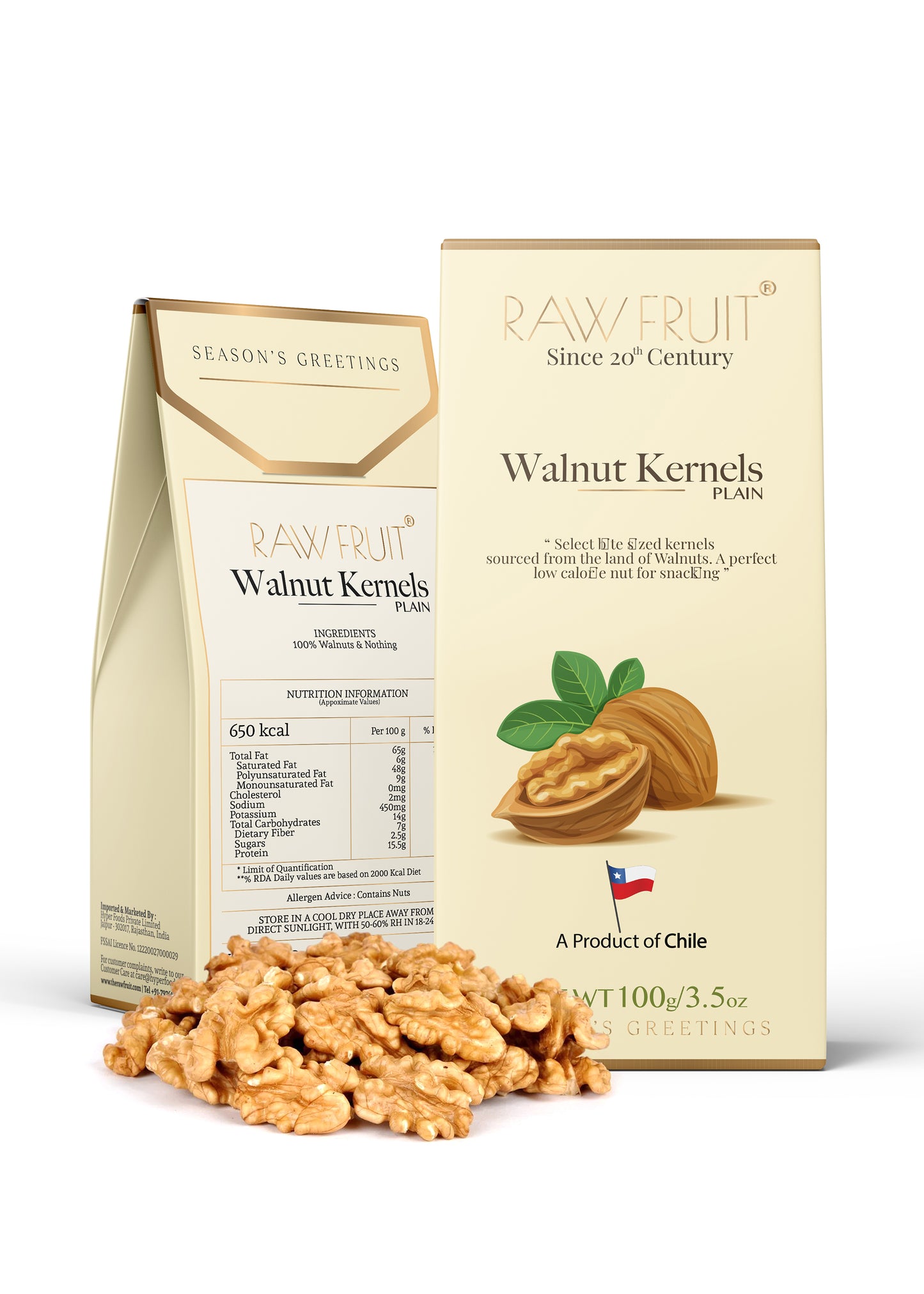 Dry Fruits Combo Pack Cashew, Almond, & Walnut