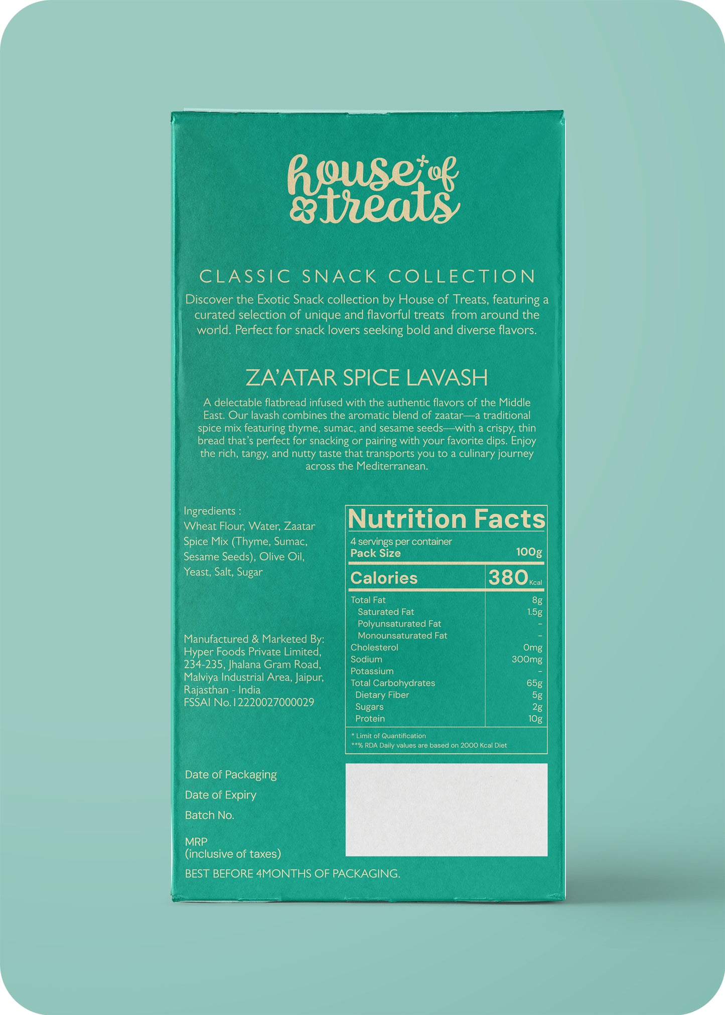 HyperFoods® Lavash Snacks