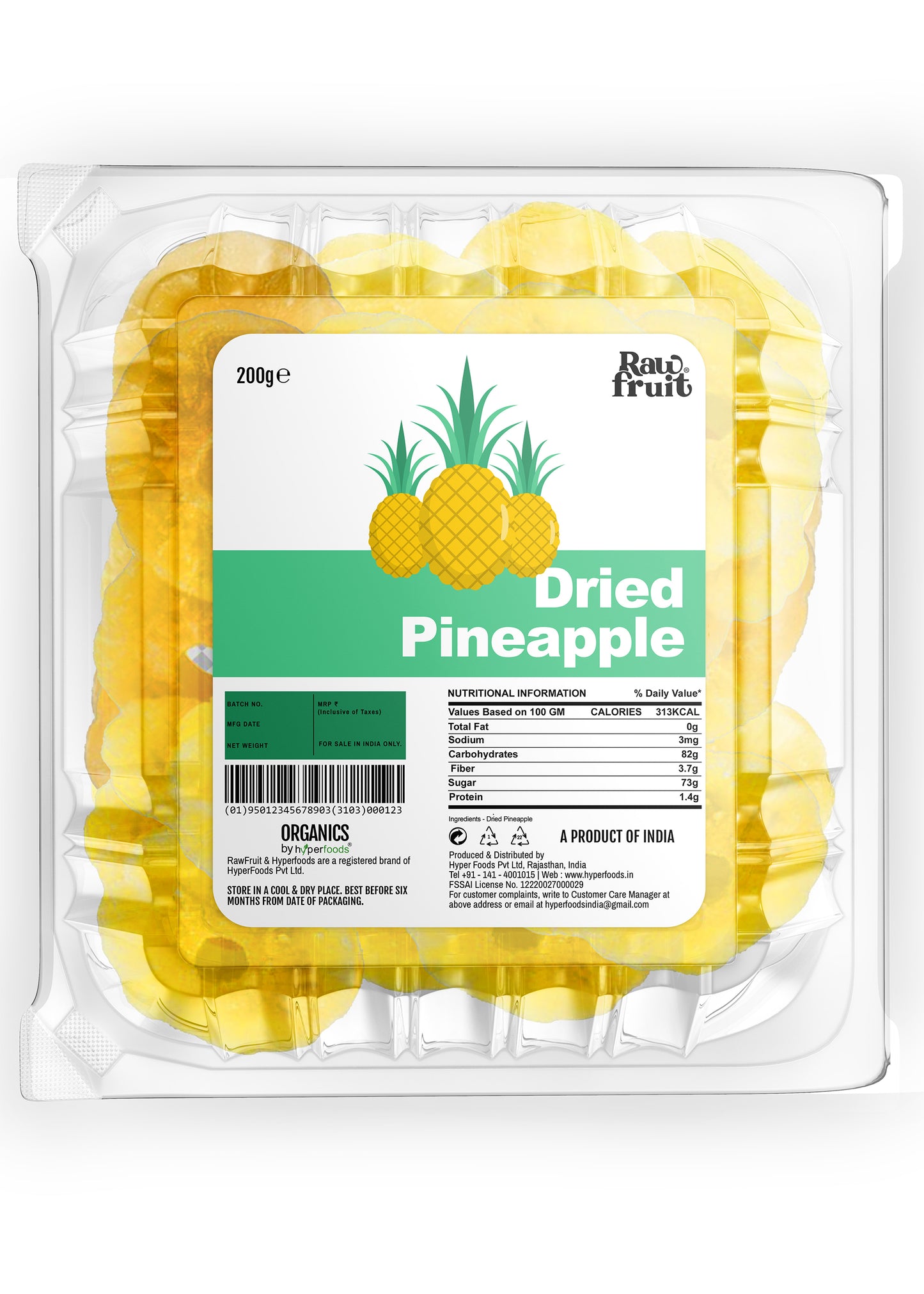 Dried Pineapple