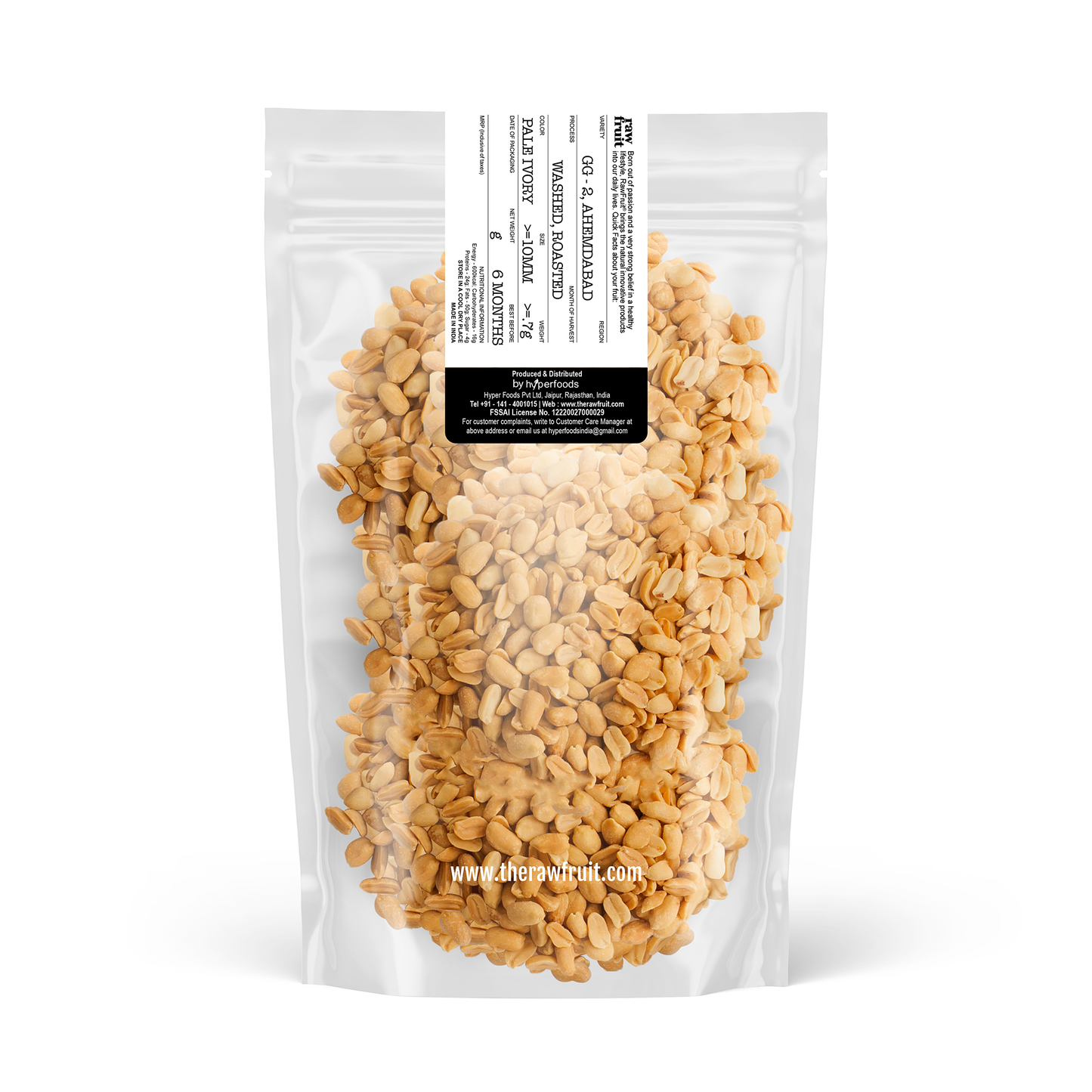 RawFruit Peanuts Pouch