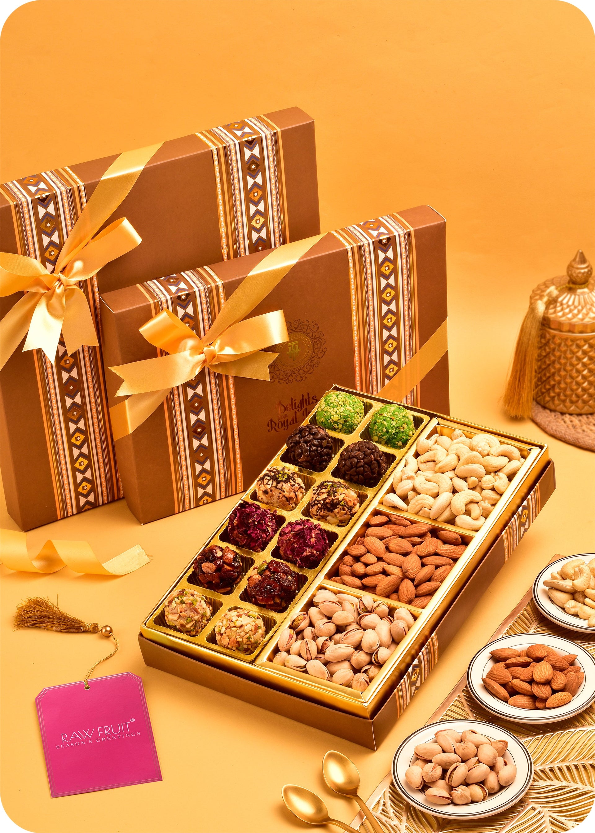 Premium Sweets Pack of 12 with Dry Fruits