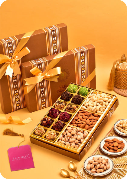 Premium Sweets Pack of 12 with Dry Fruits