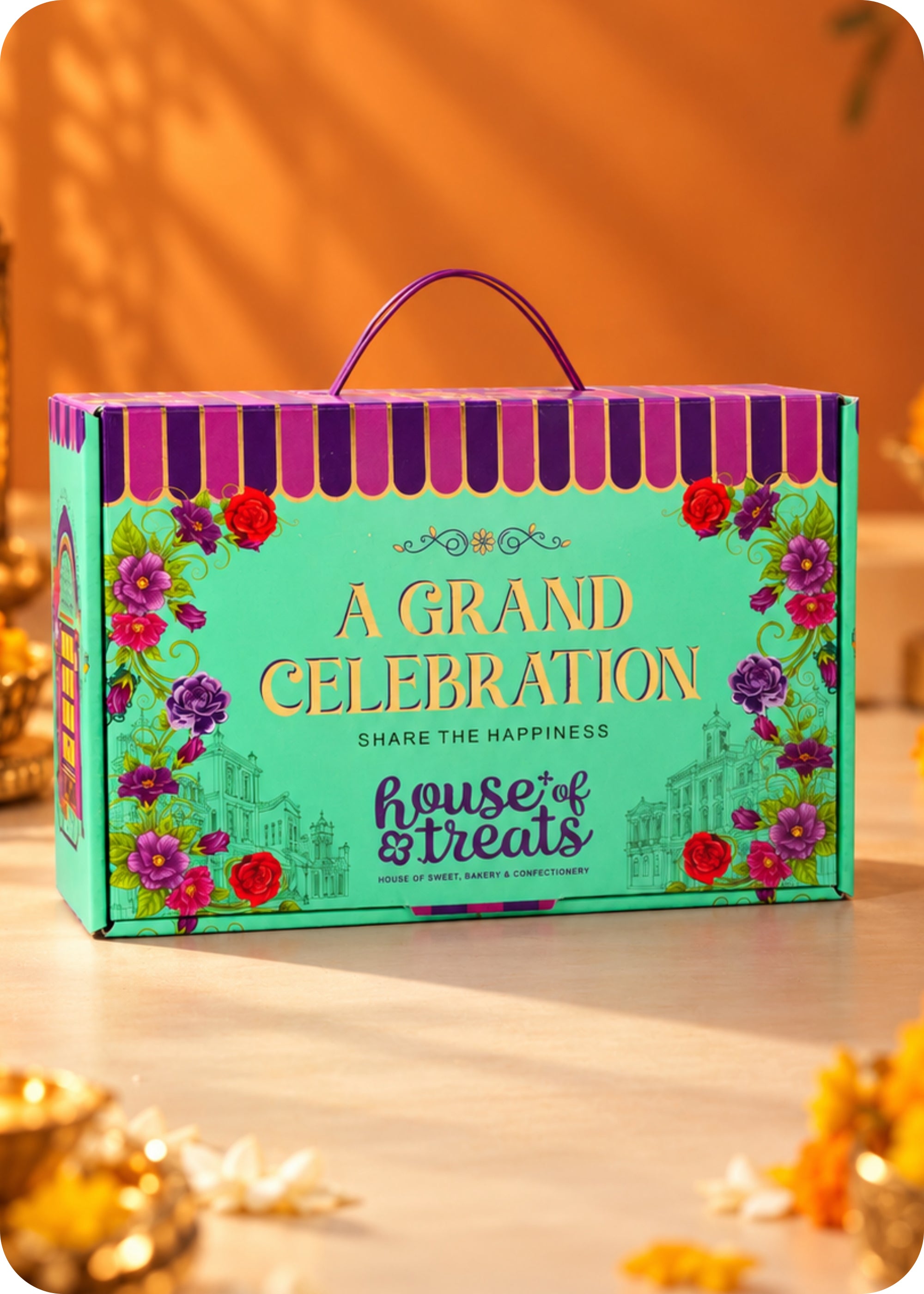 RawFruit A Grand Celebration Cookies, Snacks & Chocolates Gift Hamper with Diwali Gifts