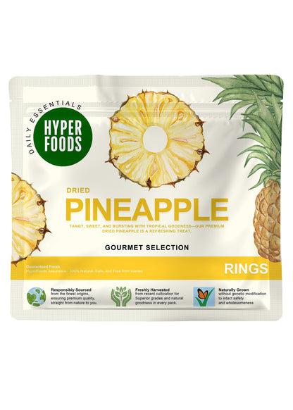 Dried Pineapple Sliced Resealable Pouch 200gm