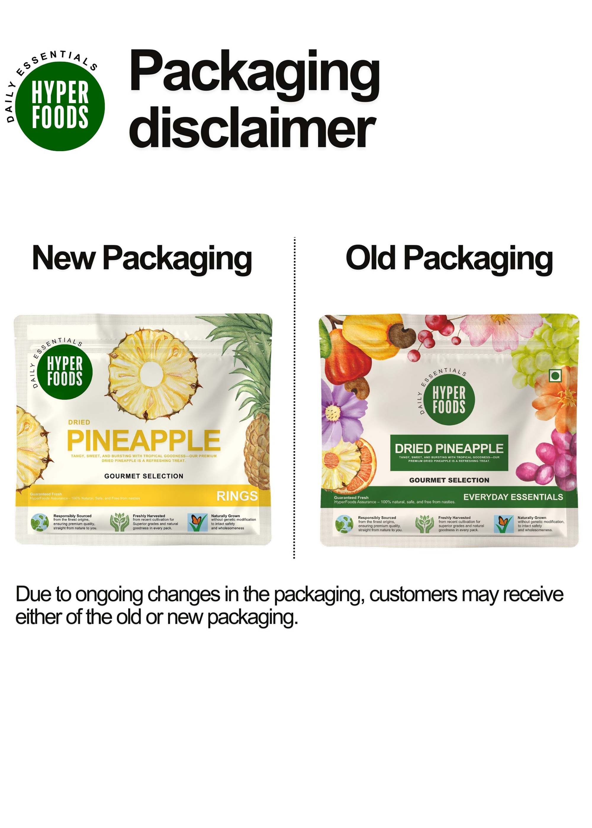 Dried Pineapple Sliced Resealable Pouch 200gm