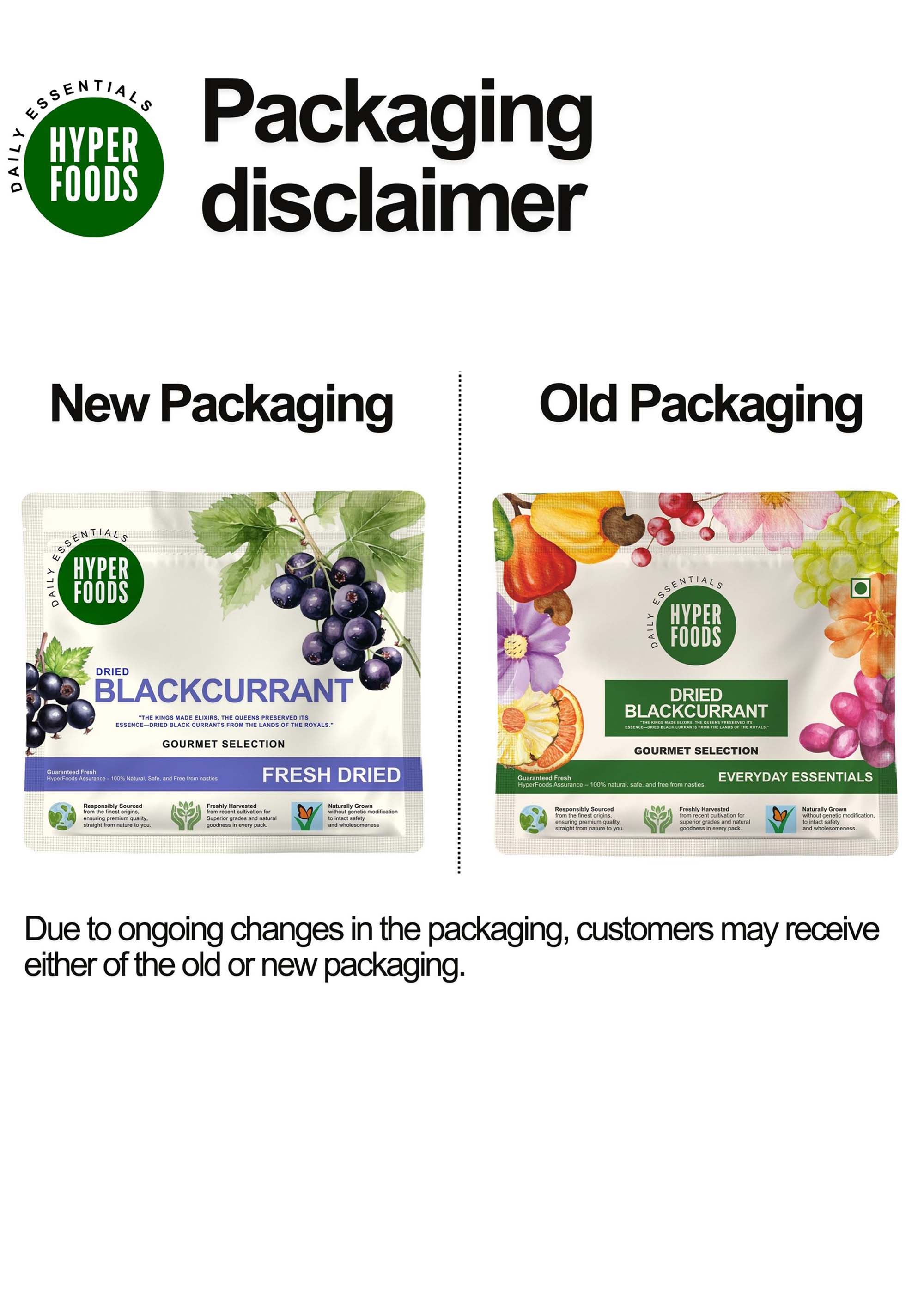 BlackCurrant Resealable Pouch 400gm (200gm x 2 Pack)