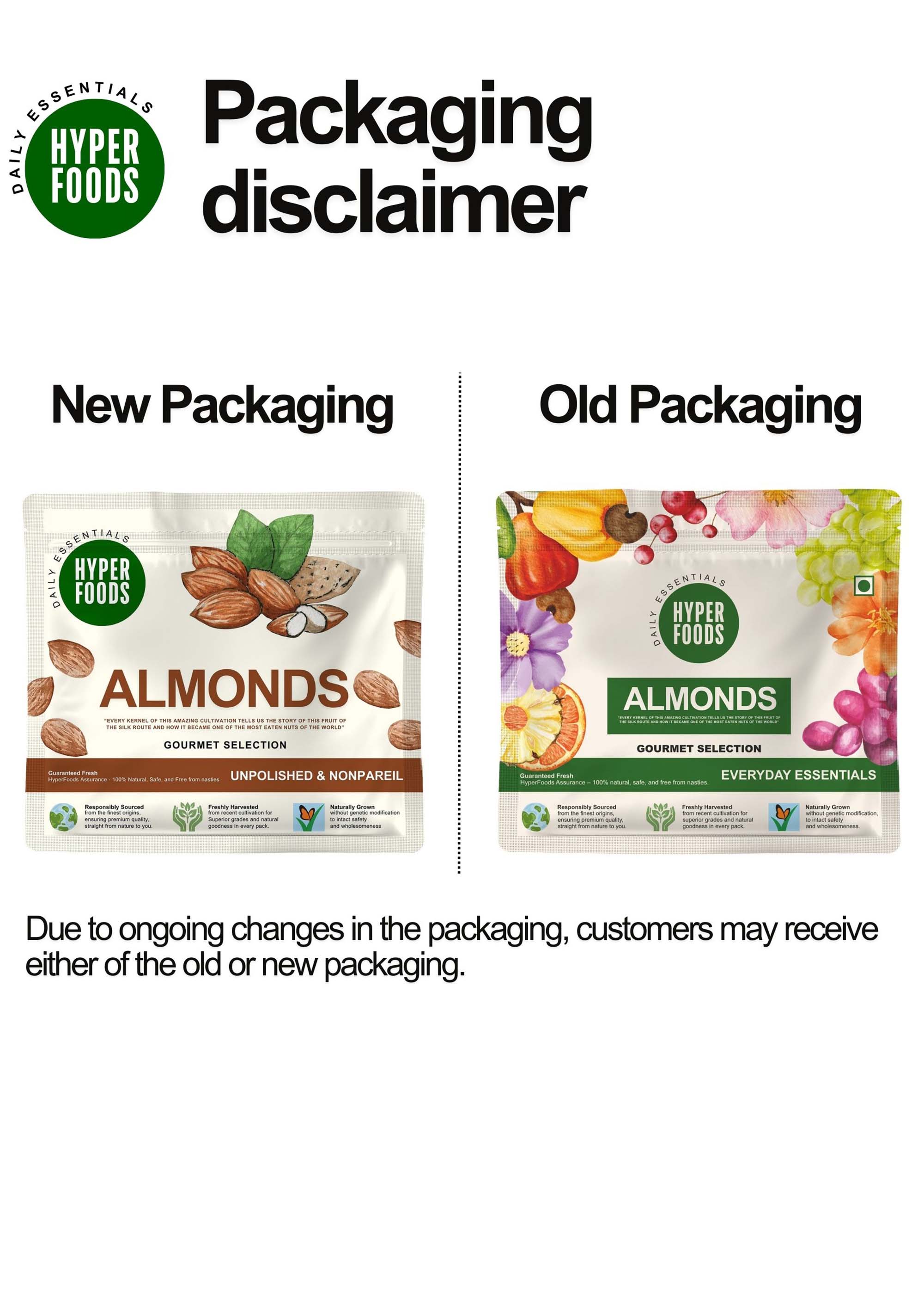 California Almonds Resealable Pouch 400gm (200gm x 2 Each)