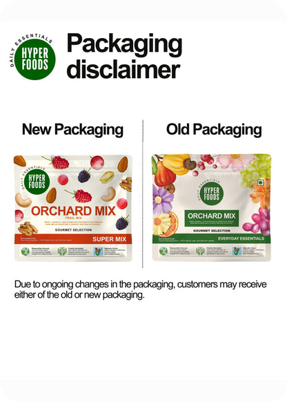 Orchard Mix Trail Mix Resealable Pouch 400 Grams (200gm x 2 Pack)