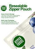 Dried BlueBerry Resealable Pouch 400gm (200gm x 2 Pack)
