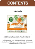 Apricots Resealable Pouch 400gm (200gm x 2 Each)