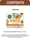 Apricots Resealable Pouch 400gm (200gm x 2 Each)