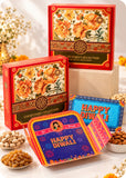 RawFruit Courtyard Collection Dry Fruits Gift Pack 495g with Diwali Greeting Card.