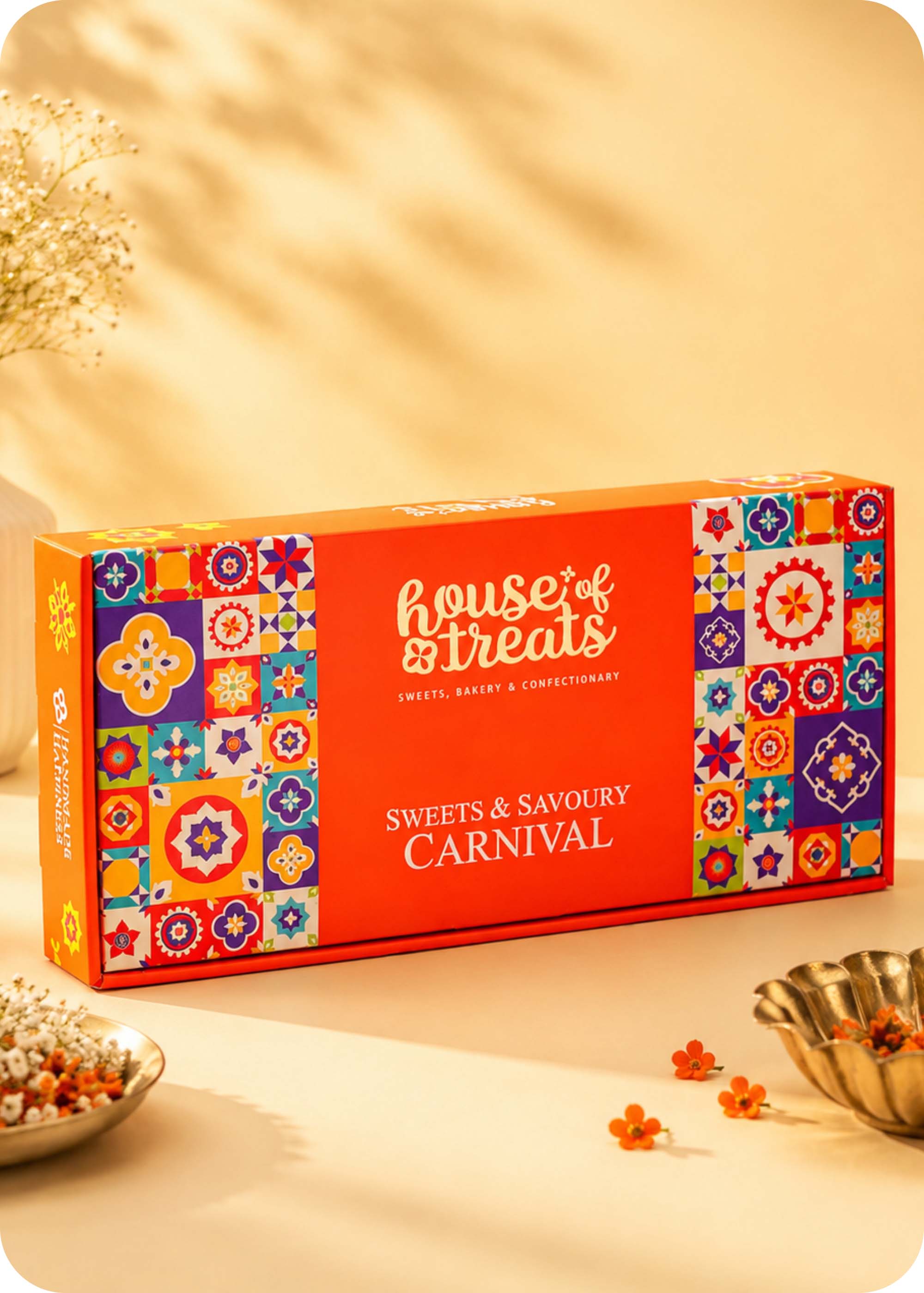 Kaju Katli with Savoury Sweets Gift Pack
