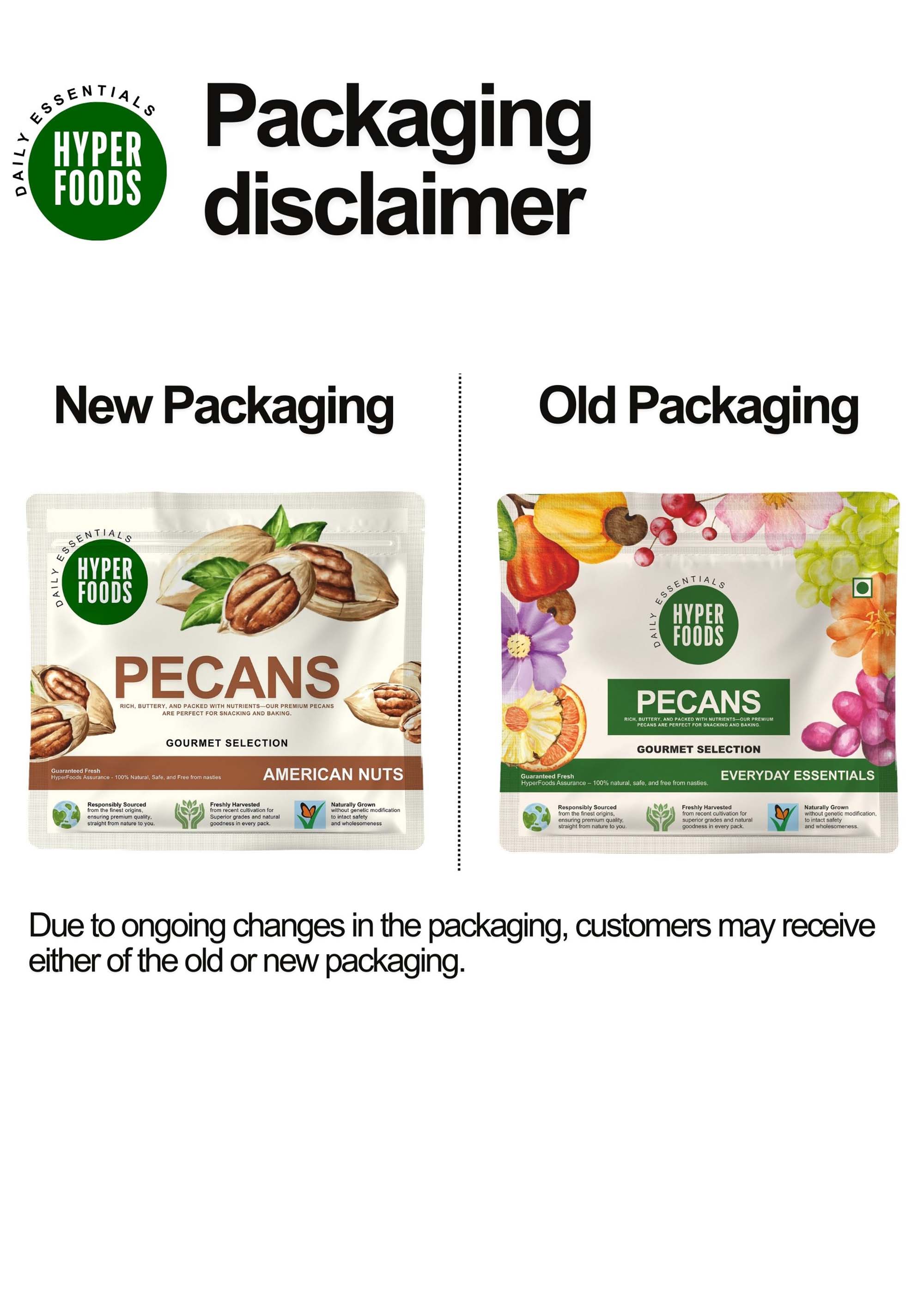 Pecans Resealable Pouch 400gm (200gm x 2 Each)