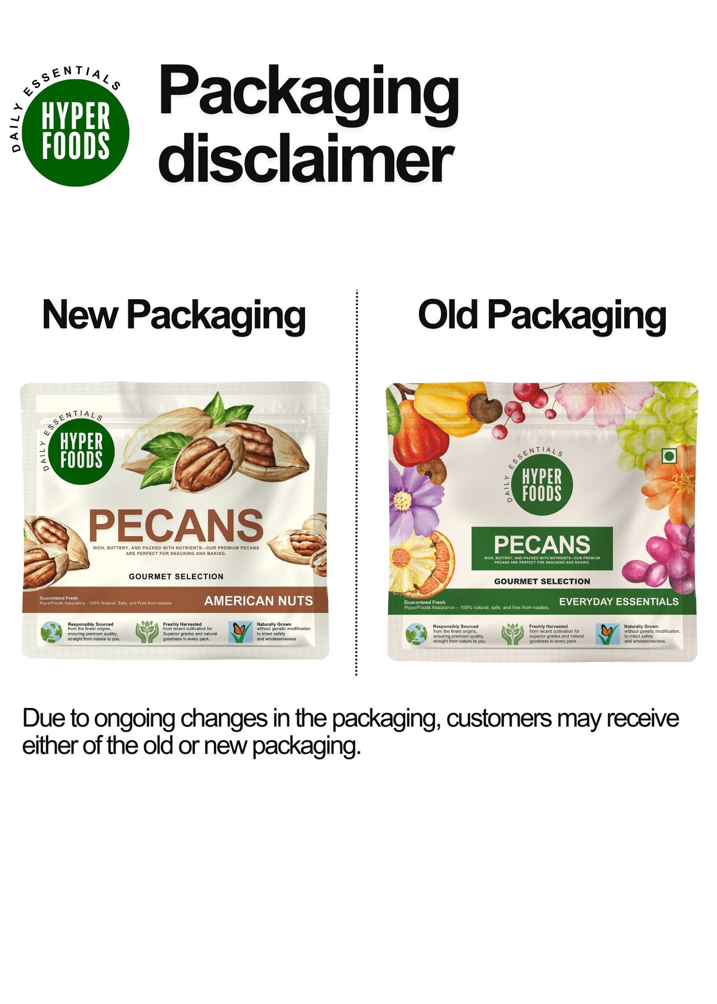 Pecans Resealable Pouch 400gm (200gm x 2 Each)