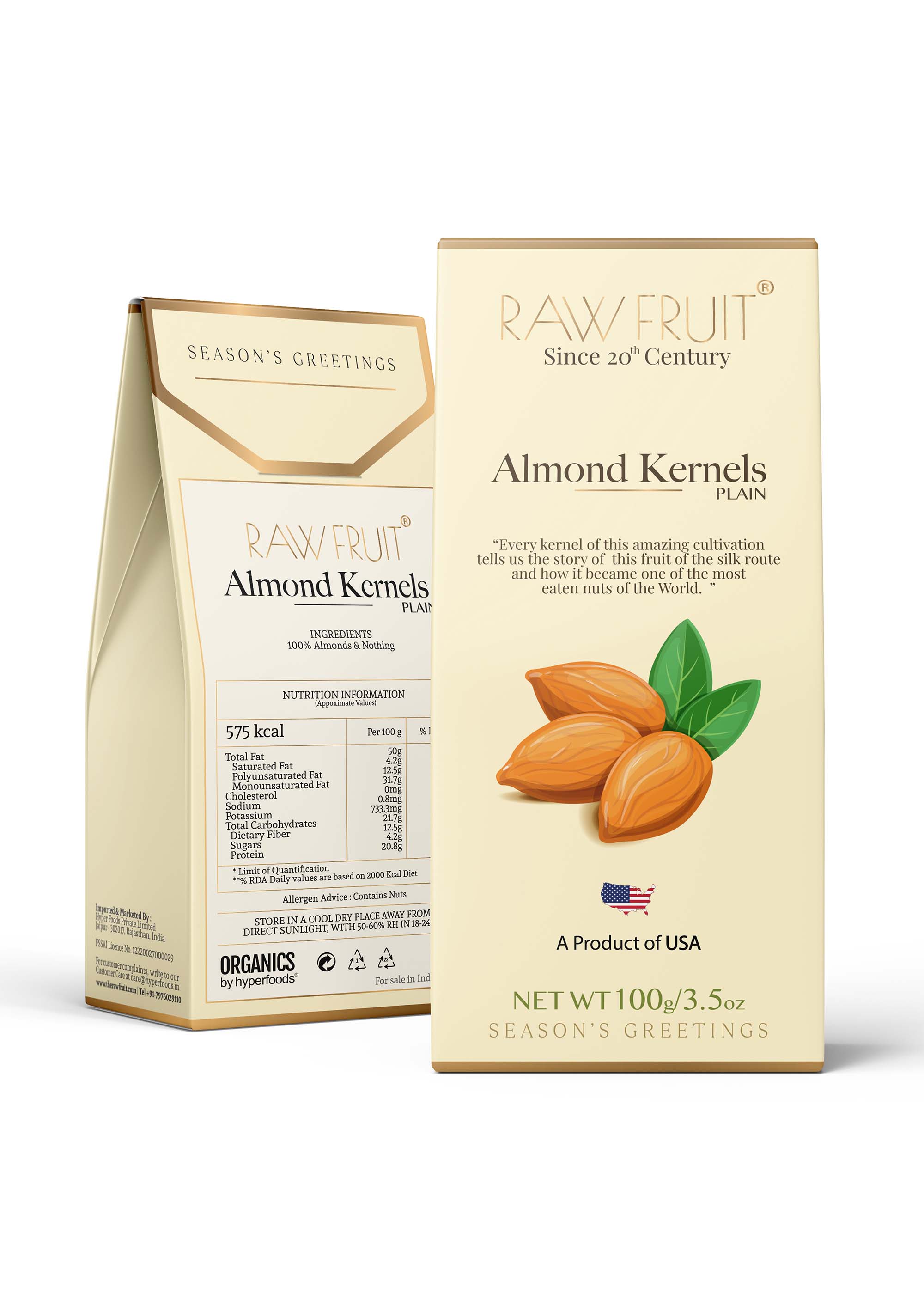 Dry Fruits Combo Pack Cashews, Almonds & Raisins