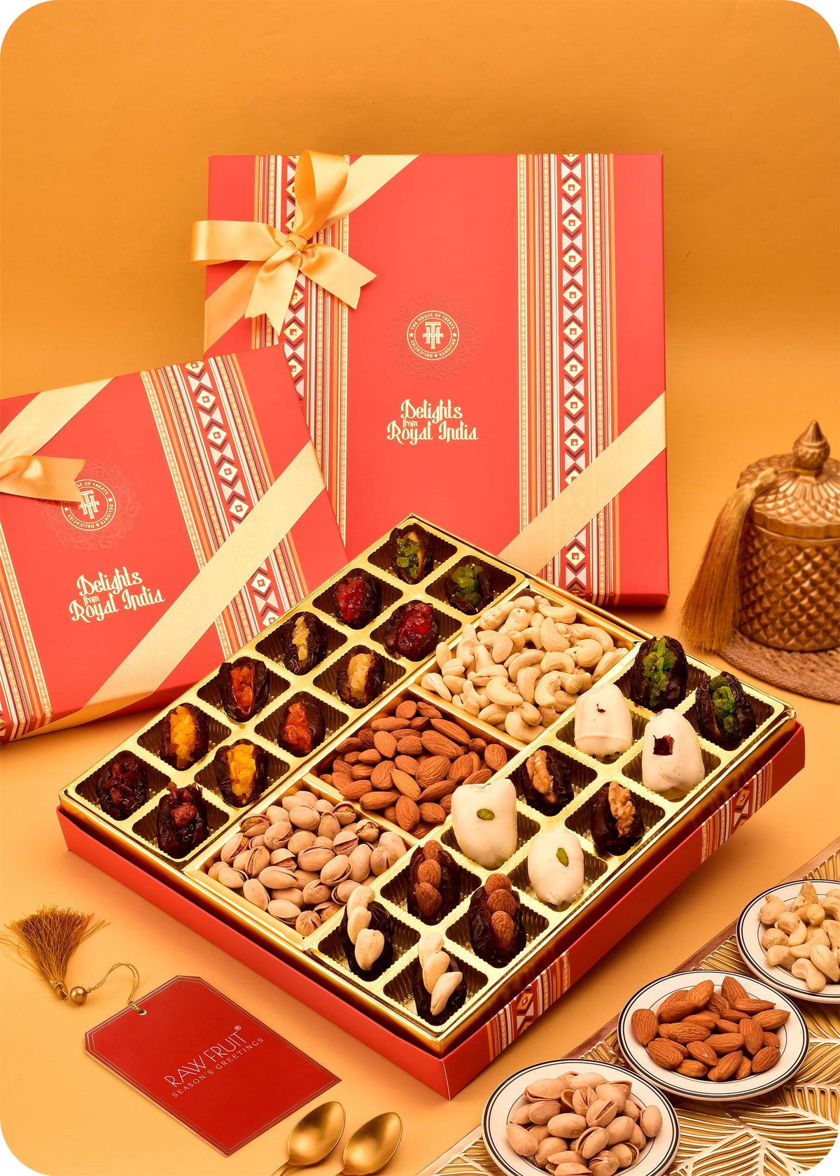 Candy Dates, Dry Fruits with Dry Fruits Dates Sweets Box