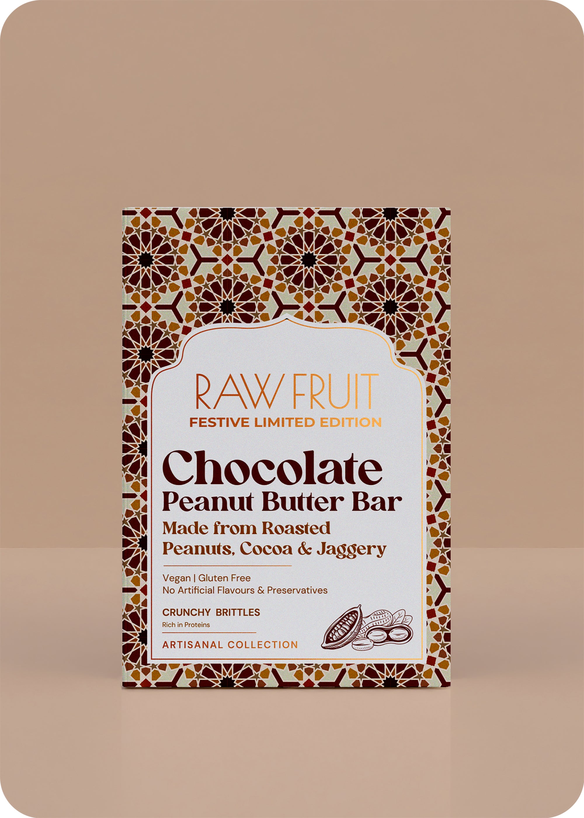 HyperFoods®  Chocolate Peanut Brittle Bar Pack of 4