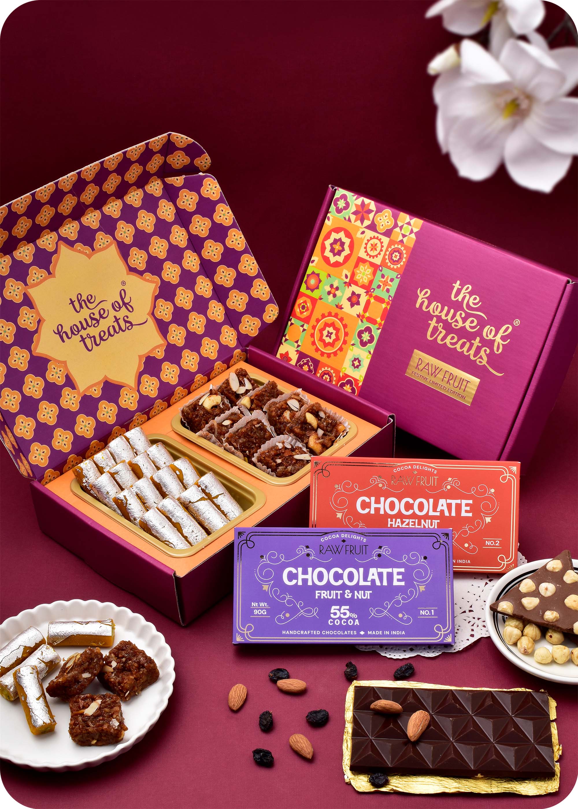Chocolate Bar with Sweets