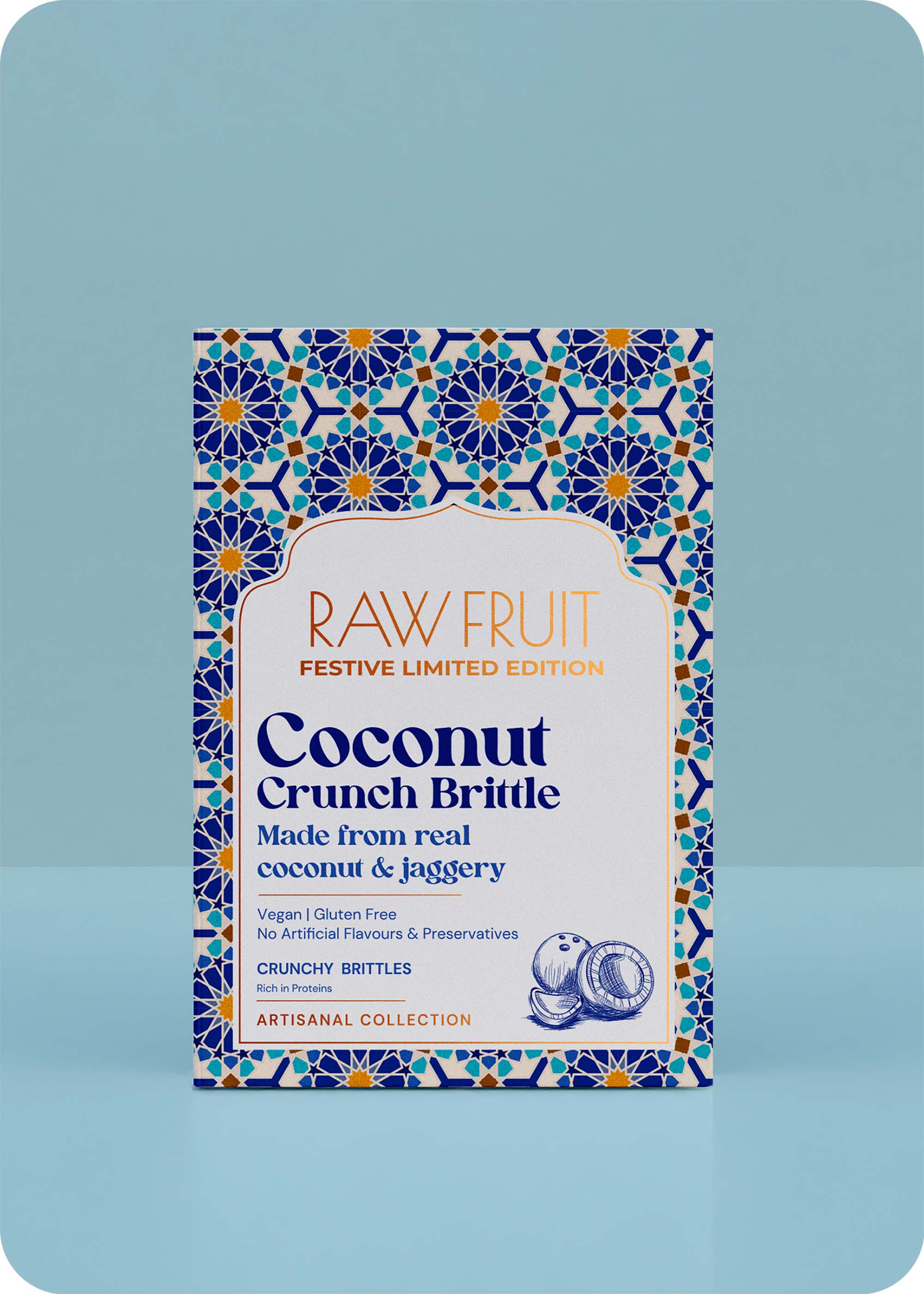 Coconut Crunch Brittle Pack of 2