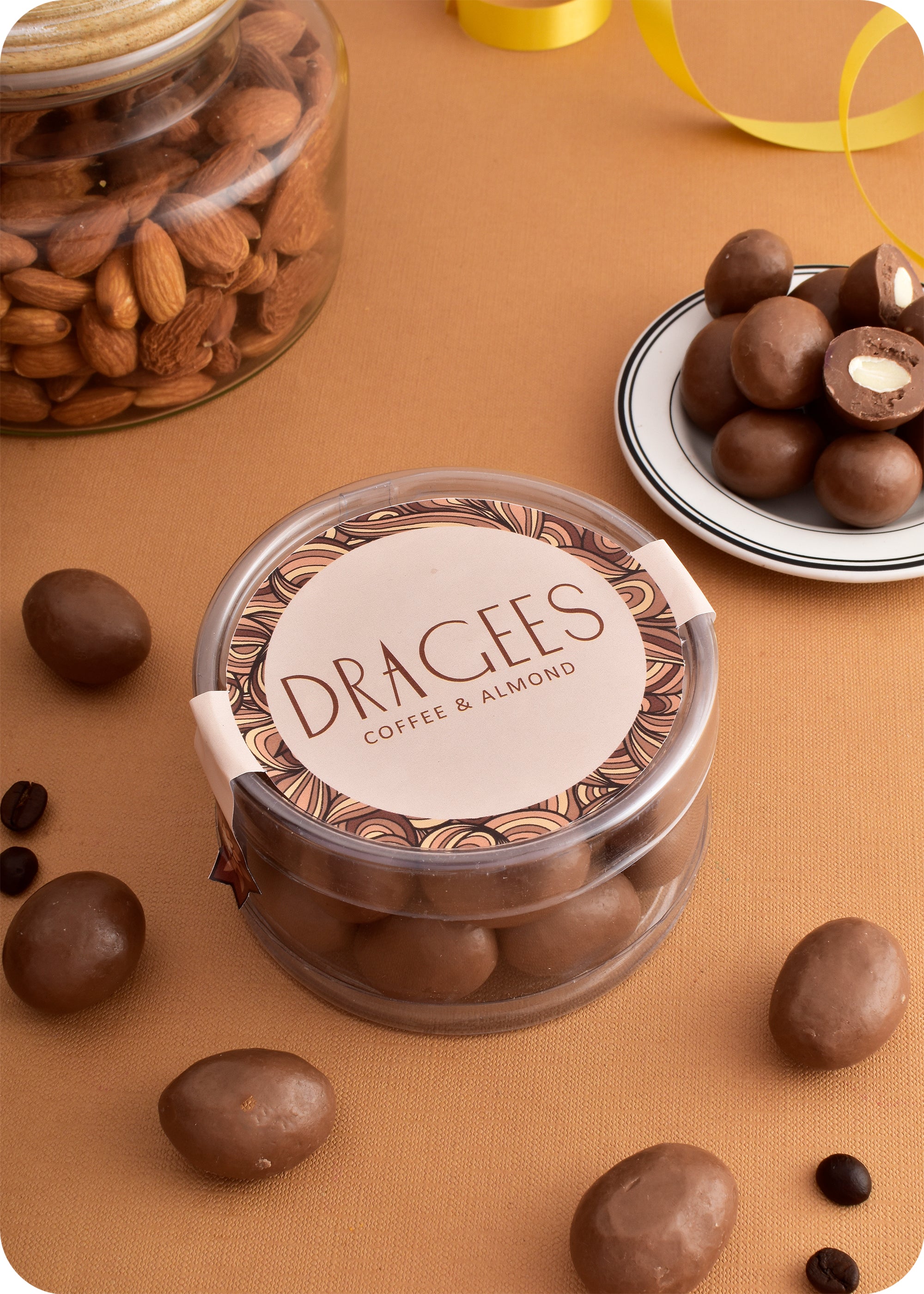 Chocolate Bars with Dragees