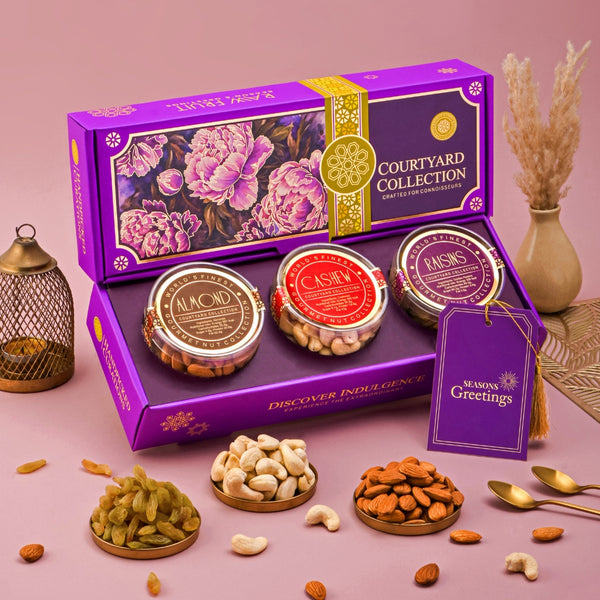 Courtyard Collection - 375 Grams Set of 3 Dry Fruits