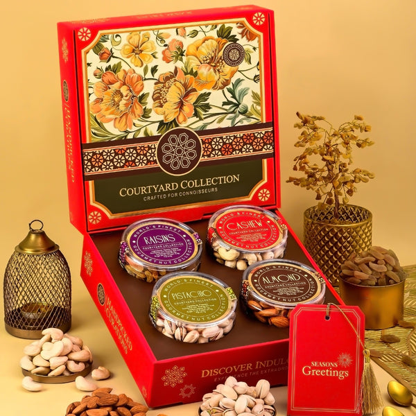 Courtyard Collection - 495 Grams Set of 4 Dry Fruits