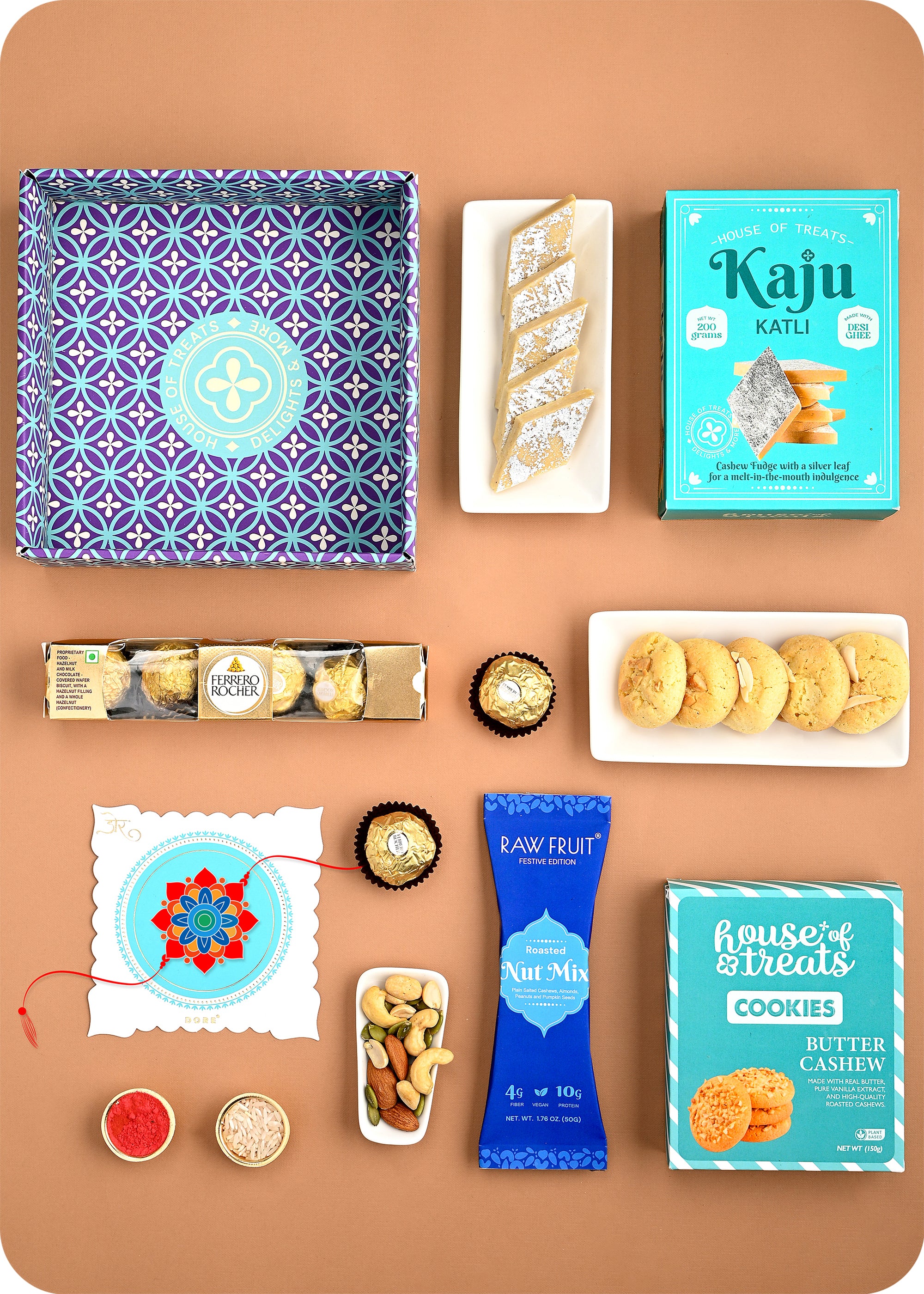 Rakhi Bliss: Chocolate & Sweets with Rakhi