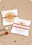Set of 3 Rakhi with Sweets Combo Gift pack