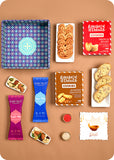Diwali Gift Box: Nut Mix & Cookies