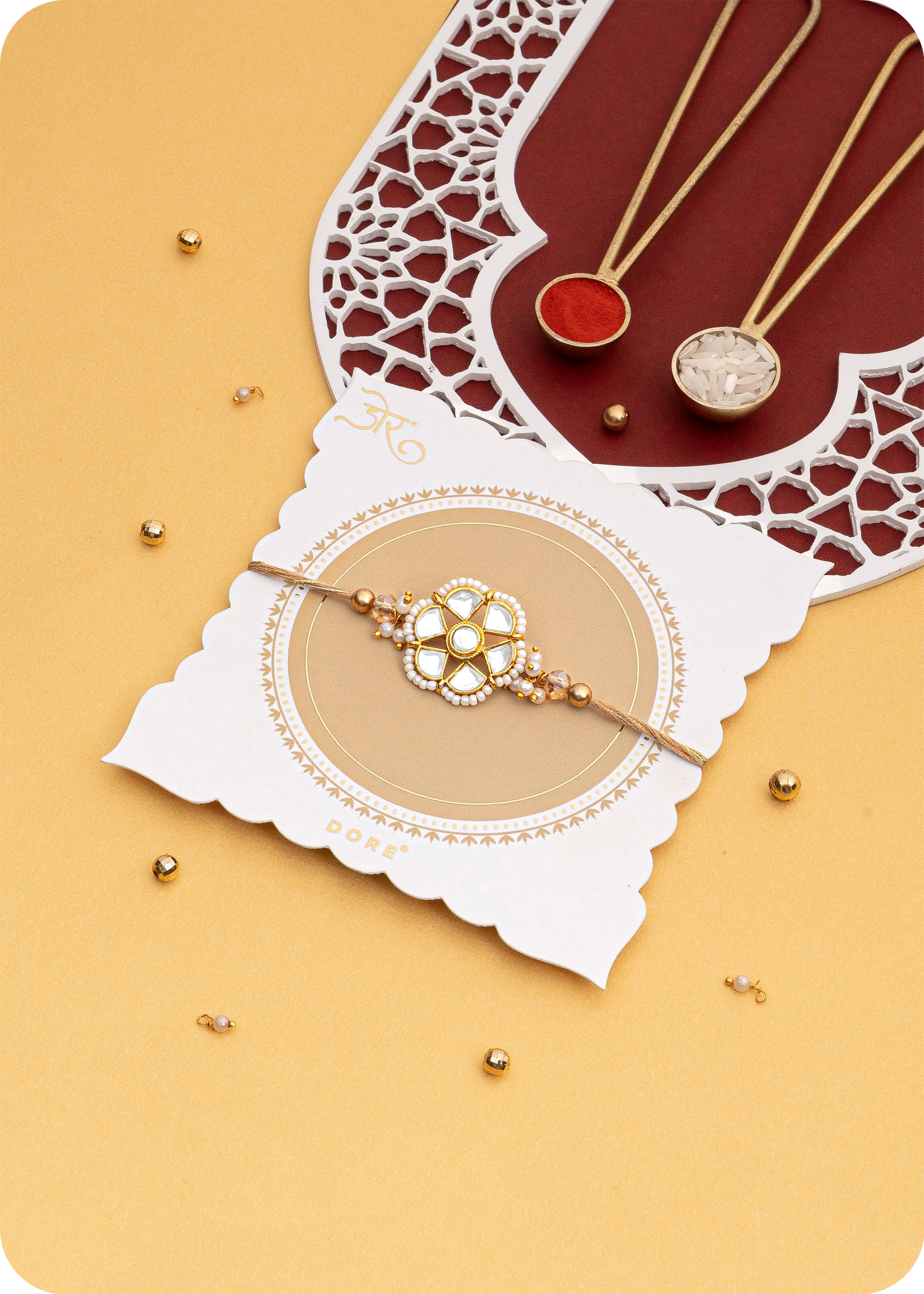 Rakhi Gift for Brother with Dry Fruits