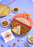 Rakhi Gift for Brother with Dry Fruits
