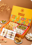 Sweets Combo Pack-4 with Set of 5 Rakhi