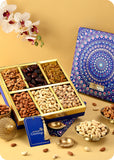 Diwali Dry Fruits Gift Box: Pack of 6 Premium Nuts & Dry Fruits