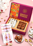 Sweet Pack with Set of 5 Rakhi