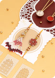 Sweets Combo with Bhaiya Bhabhi Rakhi
