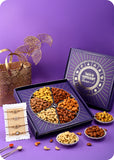 Set of 4 Rakhi for Brother with Dry Fruits